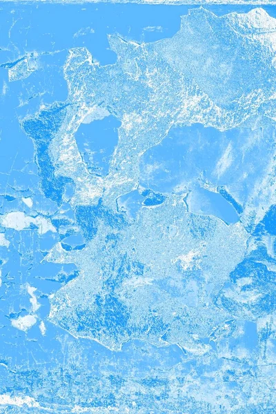 Abstrakte Blaue Gefrorene Wassertextur Grunge Hintergrund Kopierraum Tapete — Stockfoto