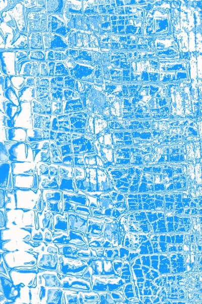 Textura Agua Congelada Azul Abstracta Fondo Grunge Papel Pintado Espacio —  Fotos de Stock