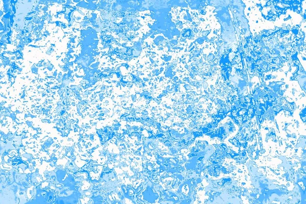 Texture Abstraite Eau Gelée Bleue Fond Grunge Papier Peint Espace — Photo