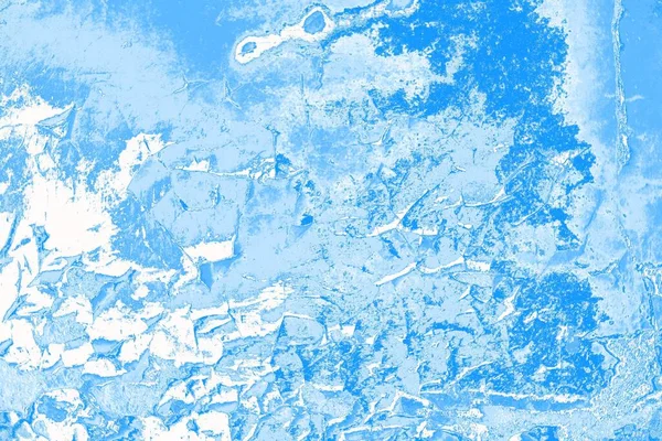 Textura Agua Congelada Azul Abstracta Fondo Grunge Papel Pintado Espacio — Foto de Stock