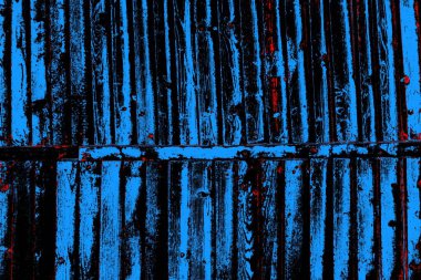 Soyut kırmızı ve mavi renkli pejmürde bir doku. Grunge arkaplanı, metin veya reklam için boşluk resmini kopyala