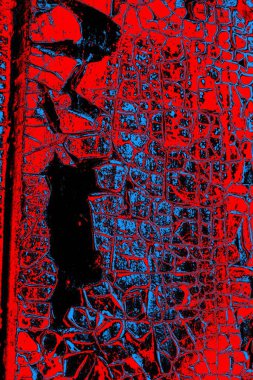 Soyut çılgın doku. Neon asit grunge arkaplanı, boşluk duvar kağıdını kopyala 