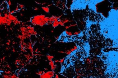 Soyut arkaplan renkli modern desen 