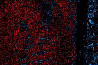 Soyut çılgın doku. koyu asit grunge arkaplanı, boşluk duvar kağıdını kopyala 