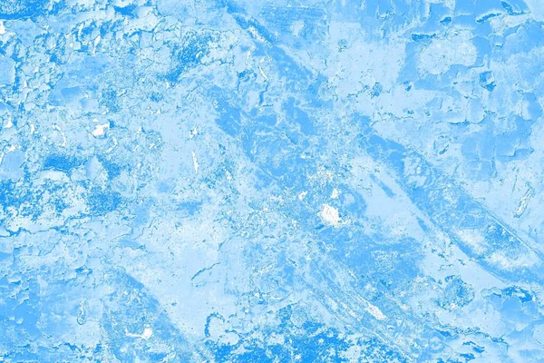 Textura Agua Congelada Azul Abstracta Fondo Grunge Papel Pintado Espacio — Foto de Stock