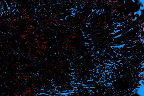 Soyut kırmızı ve mavi renkli pejmürde bir doku. Grunge arkaplanı, metin veya reklam için boşluk resmini kopyala