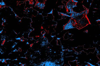 Soyut çılgın doku. Neon asit grunge arkaplanı, boşluk duvar kağıdını kopyala 