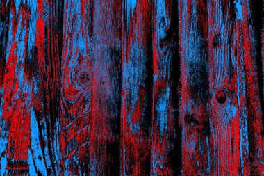 Soyut kırmızı ve mavi renkli pejmürde bir doku. Grunge arkaplanı, metin veya reklam için boşluk resmini kopyala