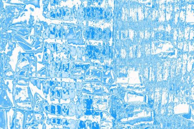 Soyut mavi donmuş su dokusu, grunge arkaplanı, uzay duvar kağıdını kopyala