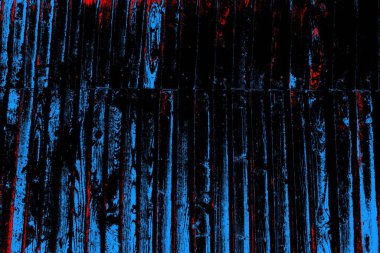 Soyut kırmızı ve mavi renkli pejmürde bir doku. Grunge arkaplanı, metin veya reklam için boşluk resmini kopyala