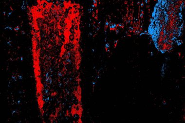 Karanlık tonlarda soyut, pejmürde bir doku. Grunge arkaplanı, metin veya reklam için boşluk resmini kopyala