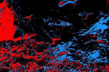 Soyut çılgın doku. Neon asit grunge arkaplanı, boşluk duvar kağıdını kopyala 