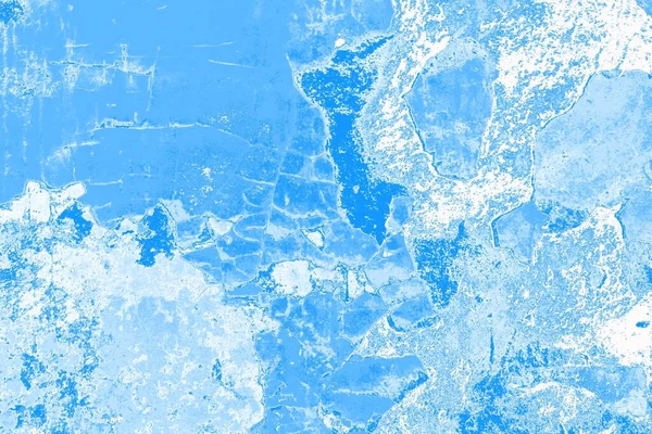 Textura Agua Congelada Azul Abstracta Fondo Grunge Papel Pintado Espacio — Foto de Stock
