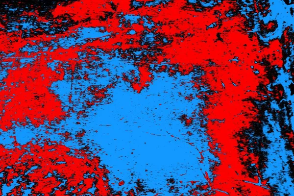 Abstrato Cor Vermelha Azul Textura Frágil Grunge Fundo Copiar Imagem — Fotografia de Stock