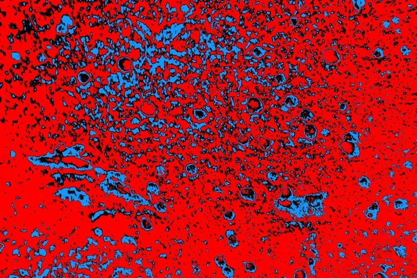 Absztrakt Sötét Kopott Textúra Piros Kék Színnel Grunge Háttér Másolja — Stock Fotó