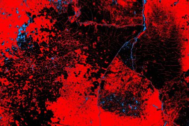 Soyut pejmürde bir doku. Asit grunge arkaplanı, metin veya reklamınız için boşluk resmini kopyala