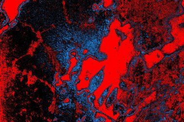 Soyut çılgın doku. Asit grunge arkaplanı, boşluk duvar kağıdını kopyala 