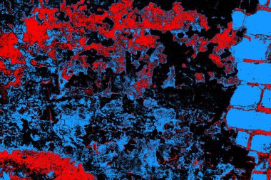 Soyut çılgın doku. Asit grunge arkaplanı, boşluk duvar kağıdını kopyala 