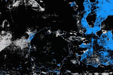 Soyut mavi doku, grunge arkaplan, boşluk duvar kağıdını kopyala