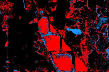 Soyut çılgın doku. Asit grunge arkaplanı, boşluk duvar kağıdını kopyala 