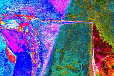 Duvar kağıdı için soyut renkli doku arkaplanı. Yaratıcı ve tasarım sanatı, eski duvar dokusu.