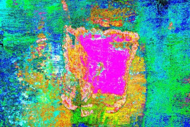 Duvar kağıdı için suluboya arka planının soyut renkli dokusu. Yaratıcı ve tasarım sanatı.