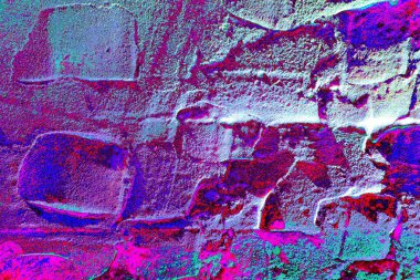 Yaratıcı ve tasarım sanatı, eski duvar dokusu. Duvar kağıdı için soyut renkli doku arkaplanı. 