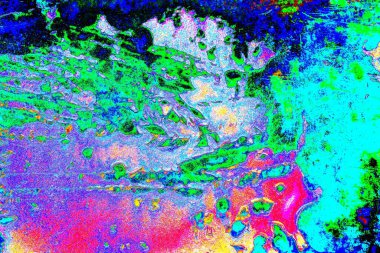 Karışık renklerin soyut suluboya paleti, arkaplan, vektör illüstrasyonu