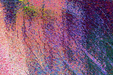 Kırışık plastik polietilen film dokusu