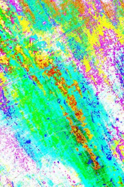 Karışık renklerin soyut suluboya paleti, arkaplan, vektör illüstrasyonu