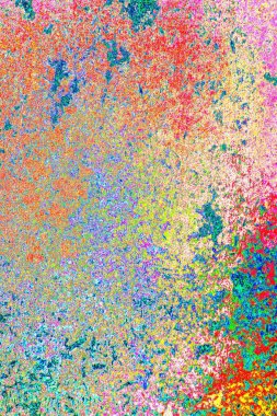 Karışık renklerin soyut suluboya paleti, arkaplan, vektör illüstrasyonu