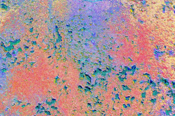 Çizik ve çatlaklarla metal doku