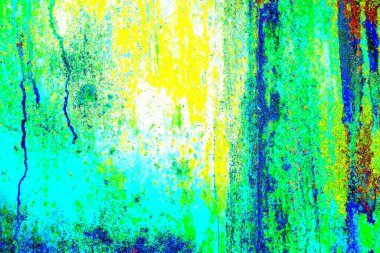 Karışık renklerin soyut suluboya paleti, arkaplan, vektör illüstrasyonu