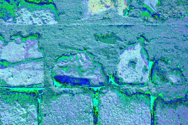 Yaratıcı ve tasarım sanatı, eski duvar dokusu. Duvar kağıdı için soyut renkli doku arkaplanı. 