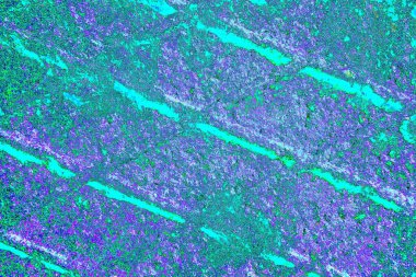 Çizik ve çatlaklarla metal doku