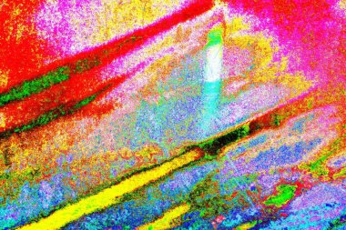 Çizik ve çatlaklarla metal doku.