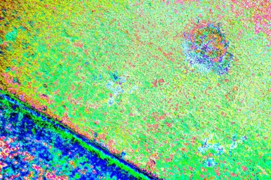 Soyut karıştırma renkleri suluboya paleti, arkaplan vektör illüstrasyonu