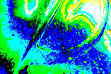 Karışık renklerin soyut suluboya paleti, arkaplan, vektör illüstrasyonu