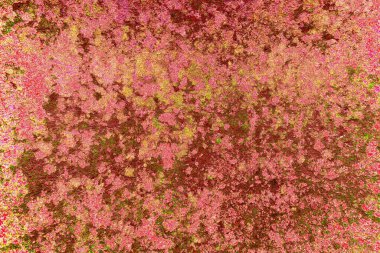 Çizik ve çatlaklarla metal doku