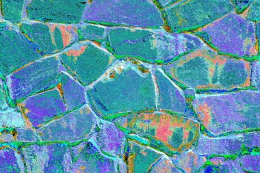 Arkaplan olarak kullanmak için duvarın resmi.