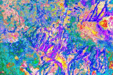 yaratıcı ve tasarım sanatı, kopyalama alanı duvar kağıdı, soyut renkli doku arkaplanı