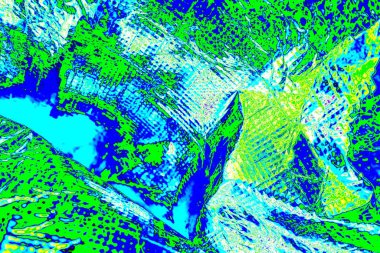 Kırışık kırmızı polietilen film dokusu