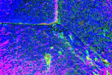 Mavi boya metal plaka desen ve arkaplan