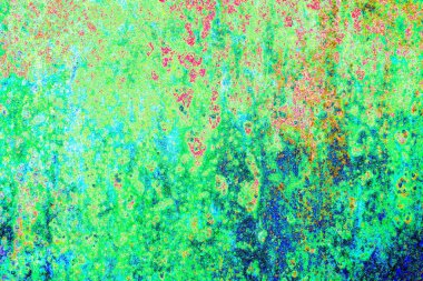 Çizik ve çatlaklarla metal doku