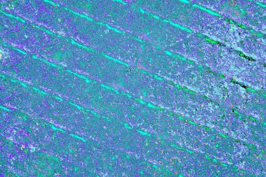 Çizik ve çatlaklarla metal doku