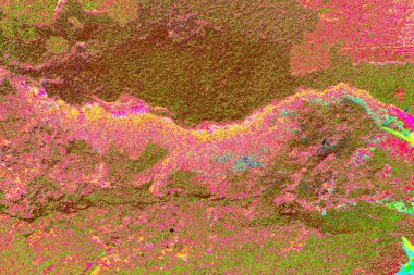 yaratıcı ve tasarım sanatı, kopyalama alanı duvar kağıdı, soyut renkli doku arkaplanı  