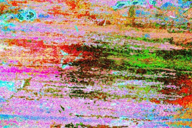 Mavi renklerin soyut suluboya paleti, karışık renk, arkaplan, vektör illüstrasyonu, bir renk karışımı