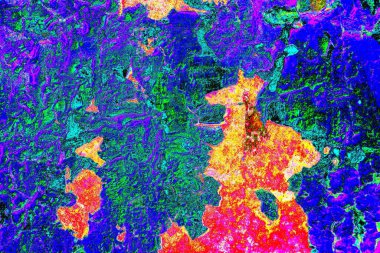 Duvar kağıdı için soyut renkli doku arkaplanı. Yaratıcı ve tasarım sanatı, eski duvar dokusu.