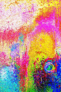 Çizik ve çatlaklarla metal doku