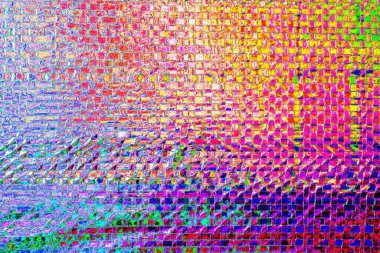 Kırışık plastik polietilen film dokusu